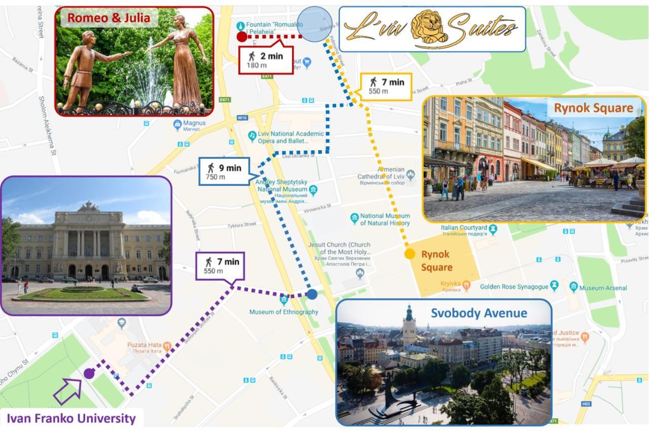 Lviv Suites at Pidmurna st. 20 Exterior foto